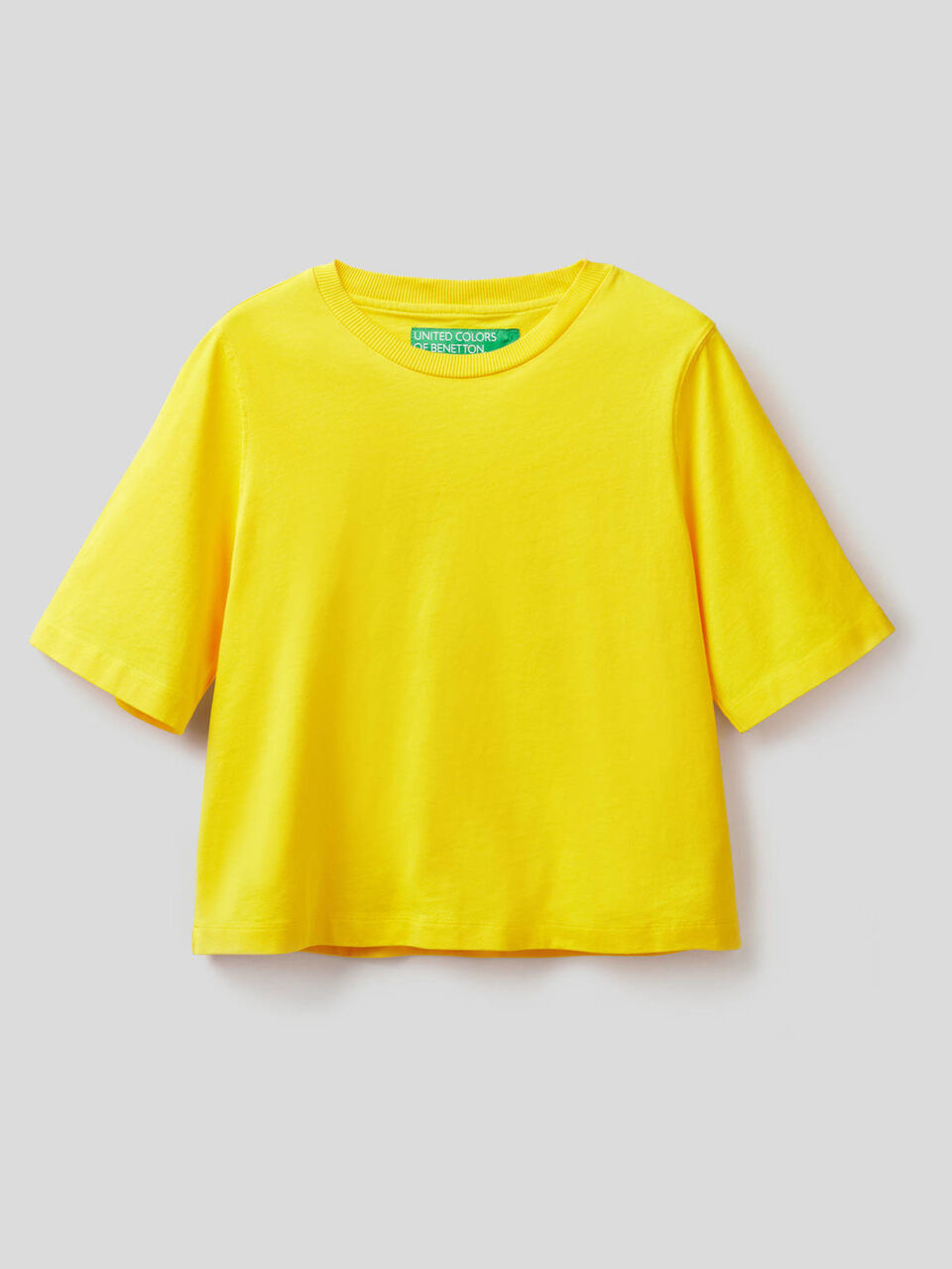 100% cotton boxy fit t-shirt image number 1