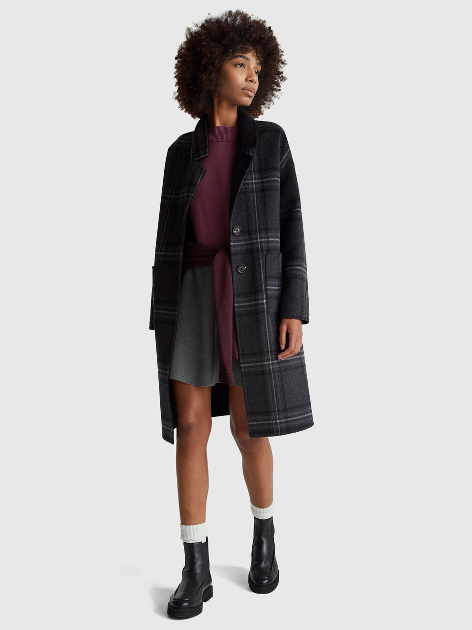 BOAT-NECK SWEAT.L/S Women image number null