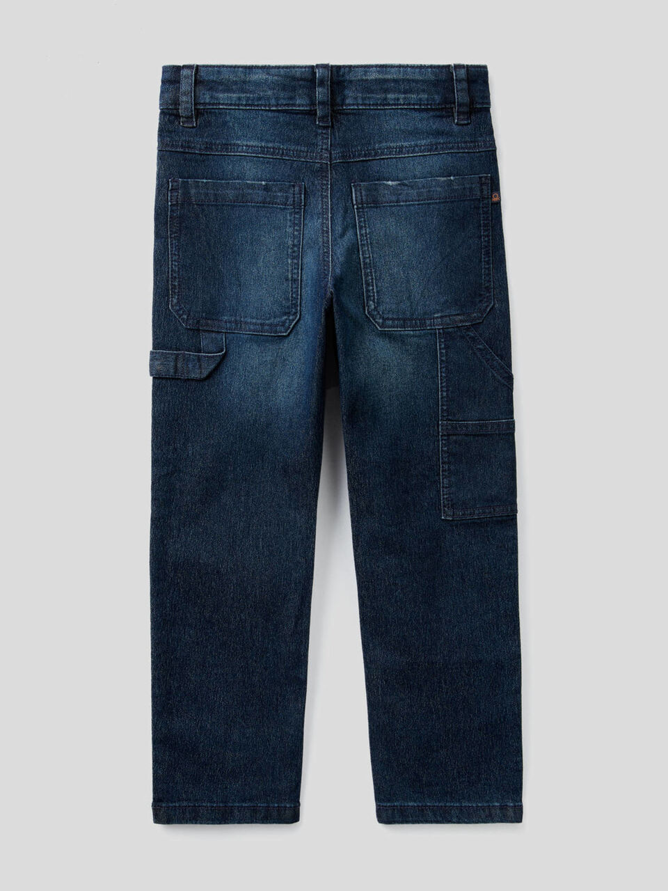 Jeans with workwear style details image number 2