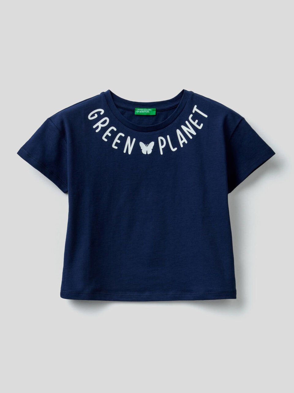 Pure cotton boxy t-shirt image number 1