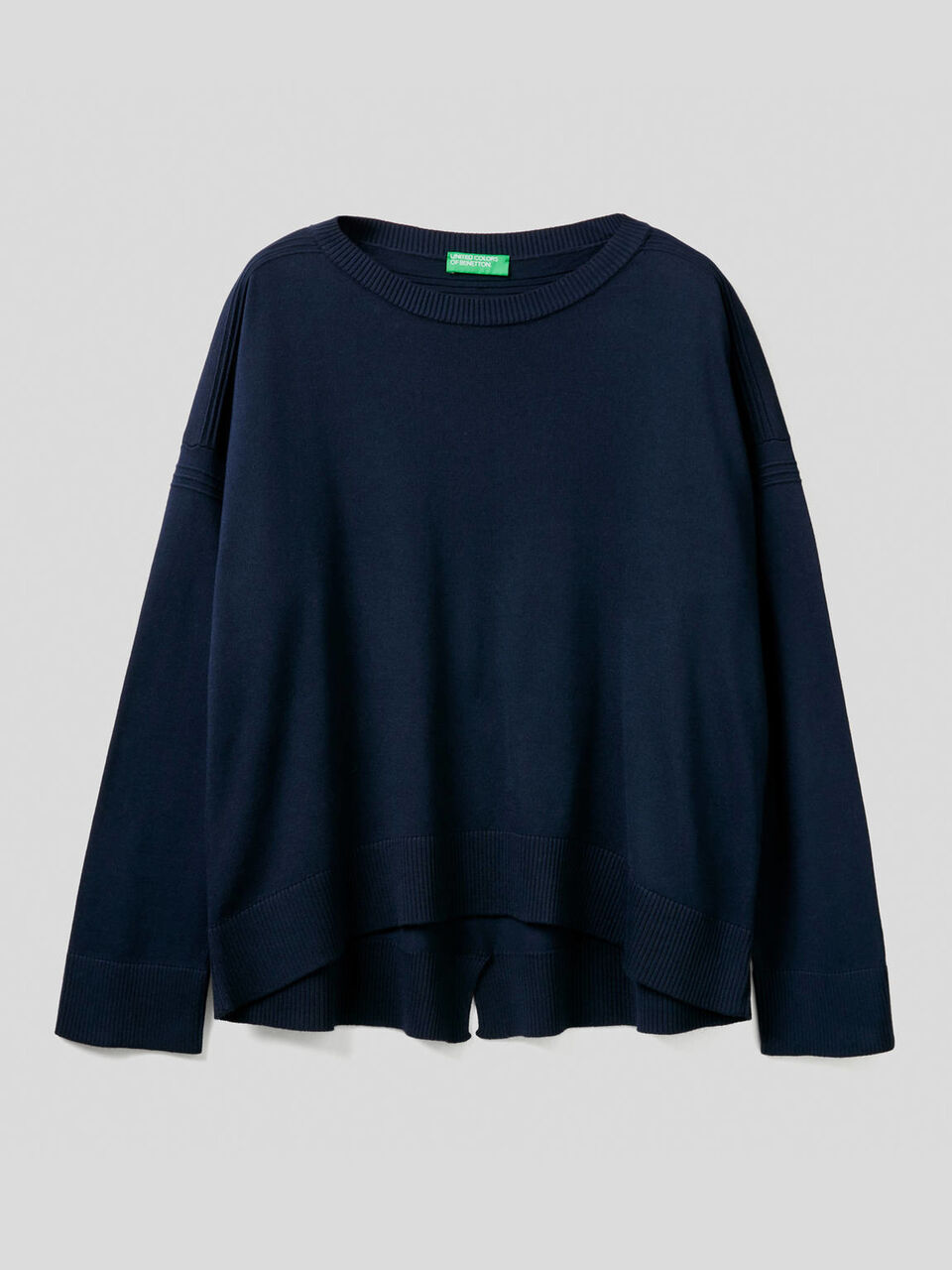Sweater with slit on the back image number 1