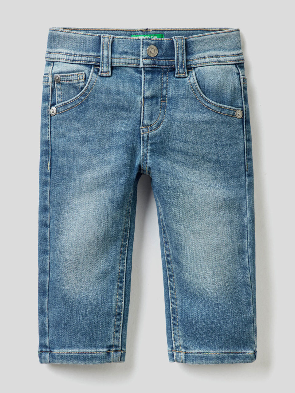 Thermal skinny fit jeans image number 1