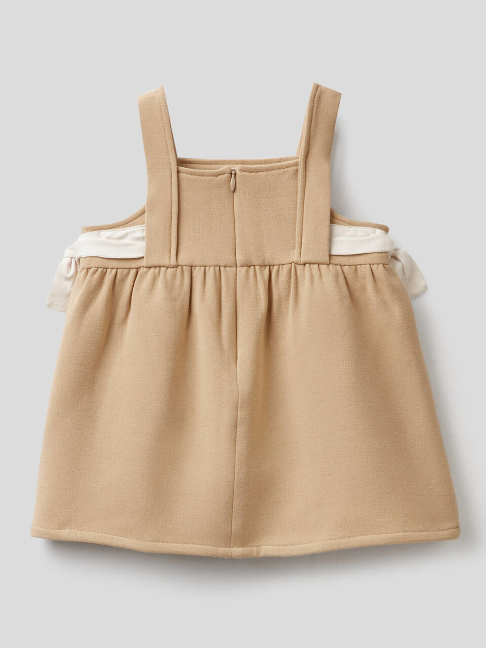 Dungaree dress with bows image number 2