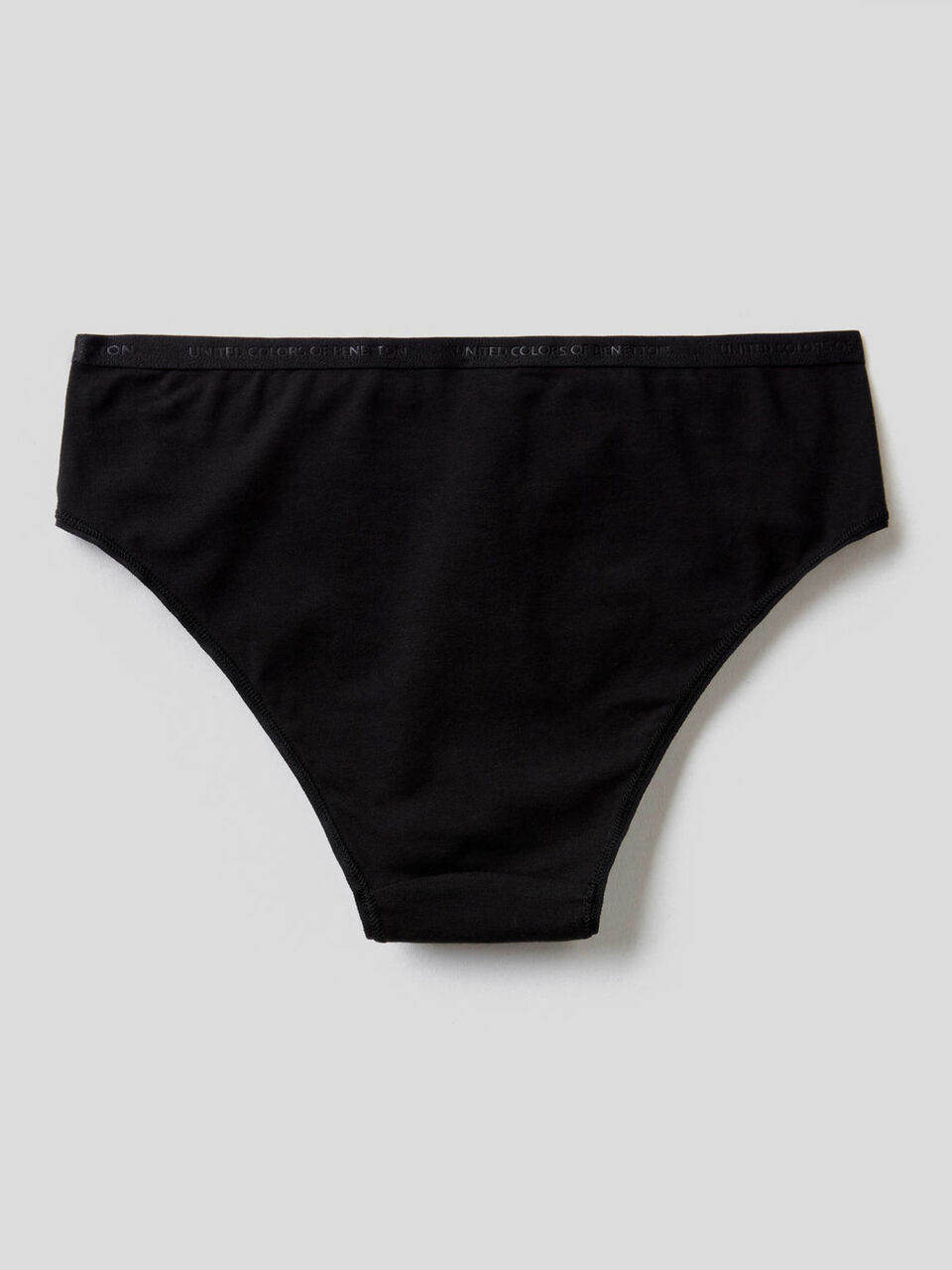 High-rise underwear in stretch organic cotton image number 2