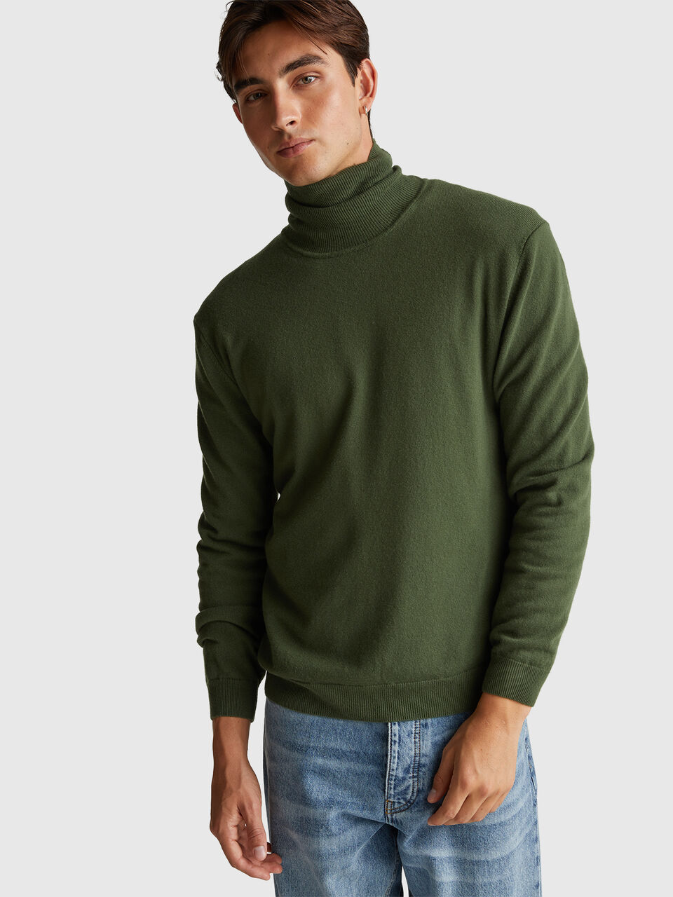 TURTLE NECK SWEATER Men image number null