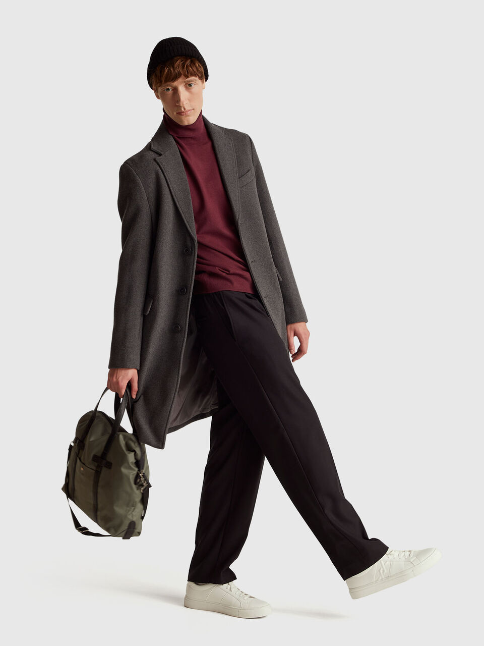TURTLE NECK SWEATER Men image number null