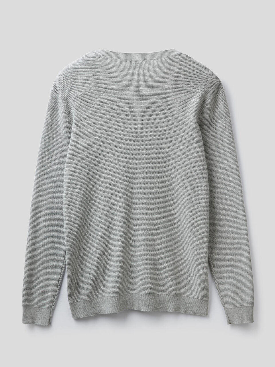 100% cotton knit sweater image number 2