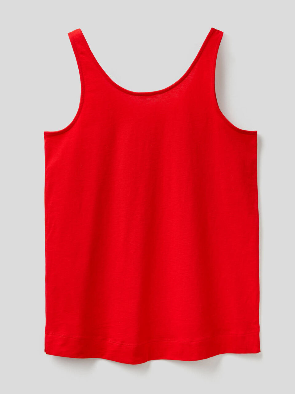 Tank top with slogan print image number 2
