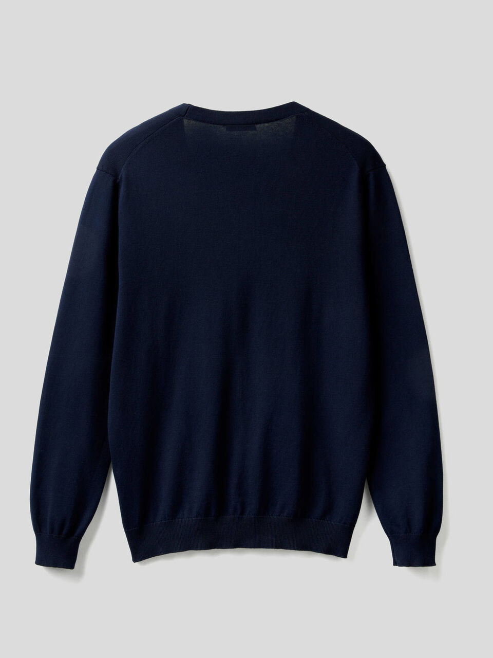 Cardigan in 100% cotton with V-neck image number 2