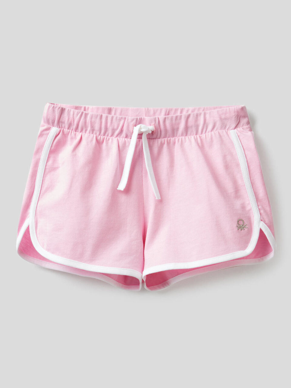 100% cotton runner style shorts image number 1