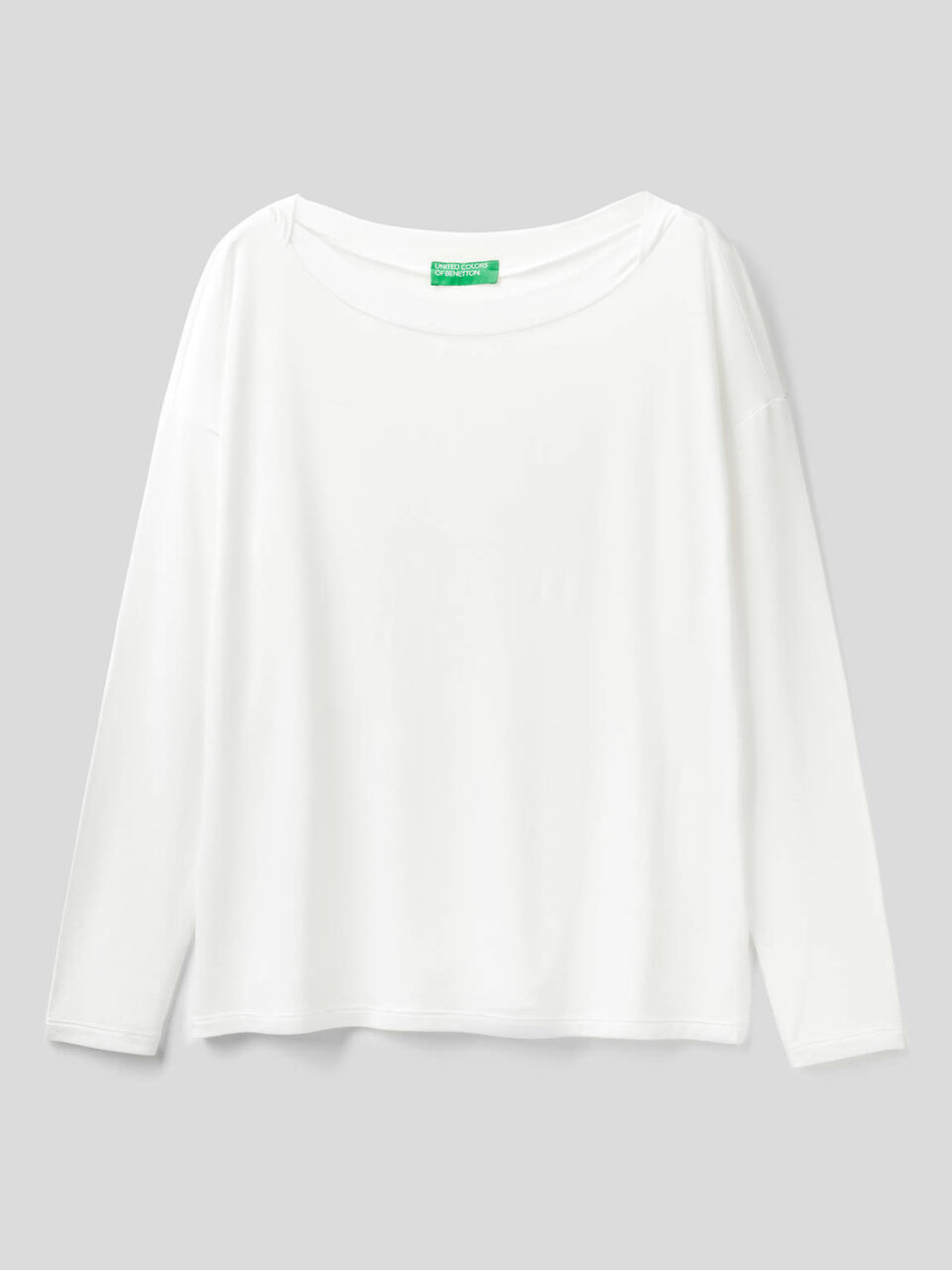 T-shirt in sustainable stretch viscose image number 1