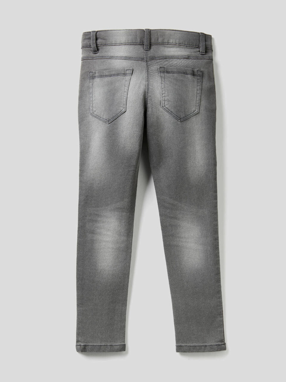 Worn look skinny fit jeans image number 2