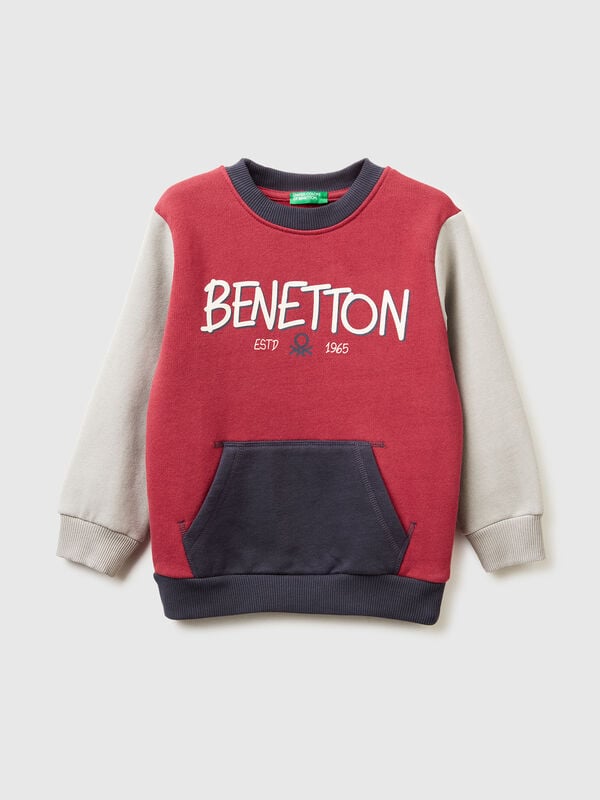 Warm sweatshirt with kangaroo pocket Junior Boy