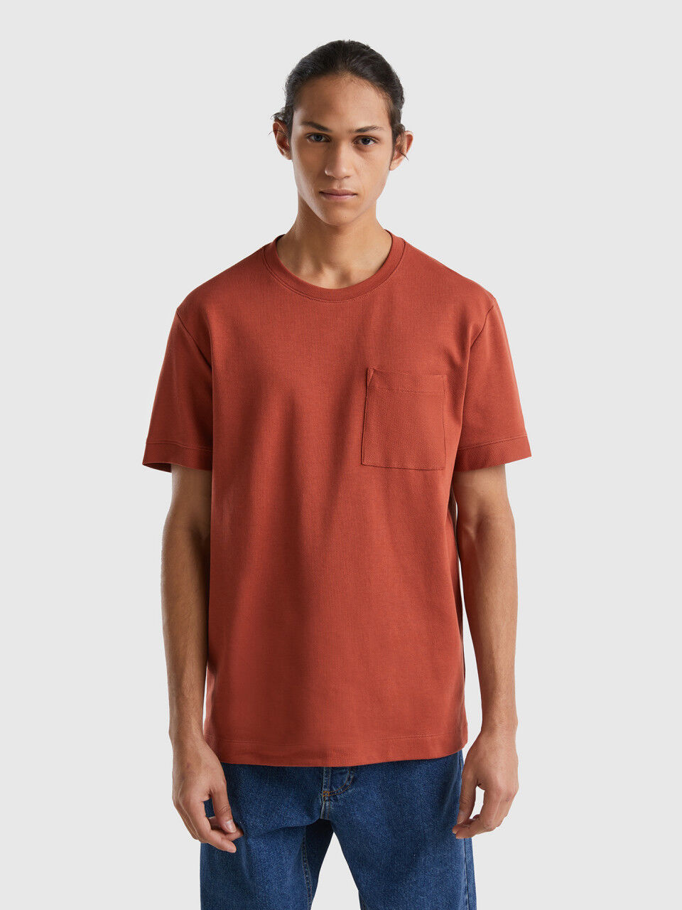 100% cotton t-shirt with pocket