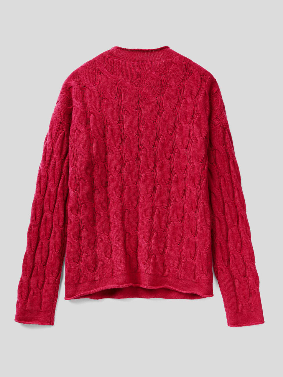 Cable knit sweater image number 2