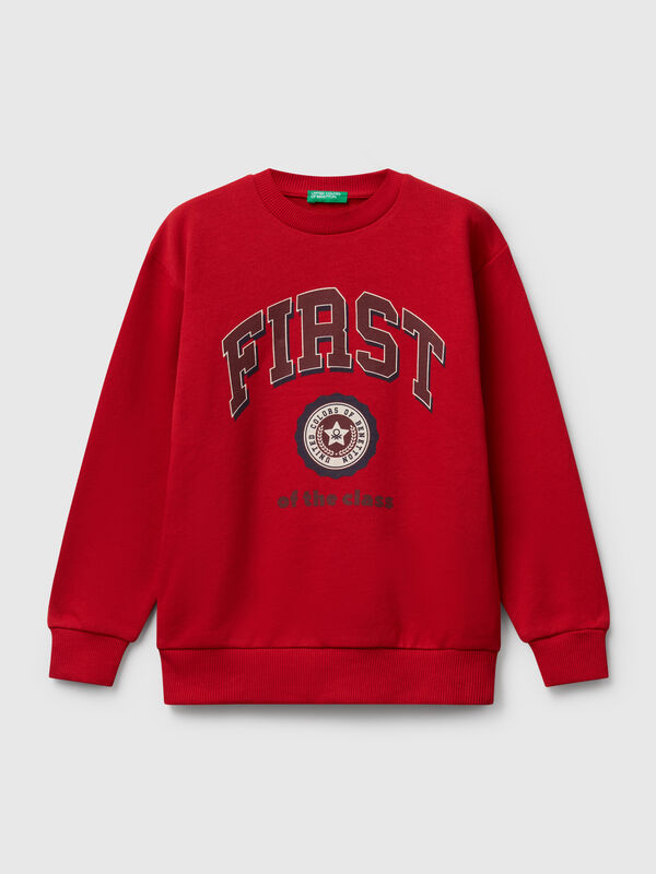 Long sleeve sweatshirt with print Junior Boy