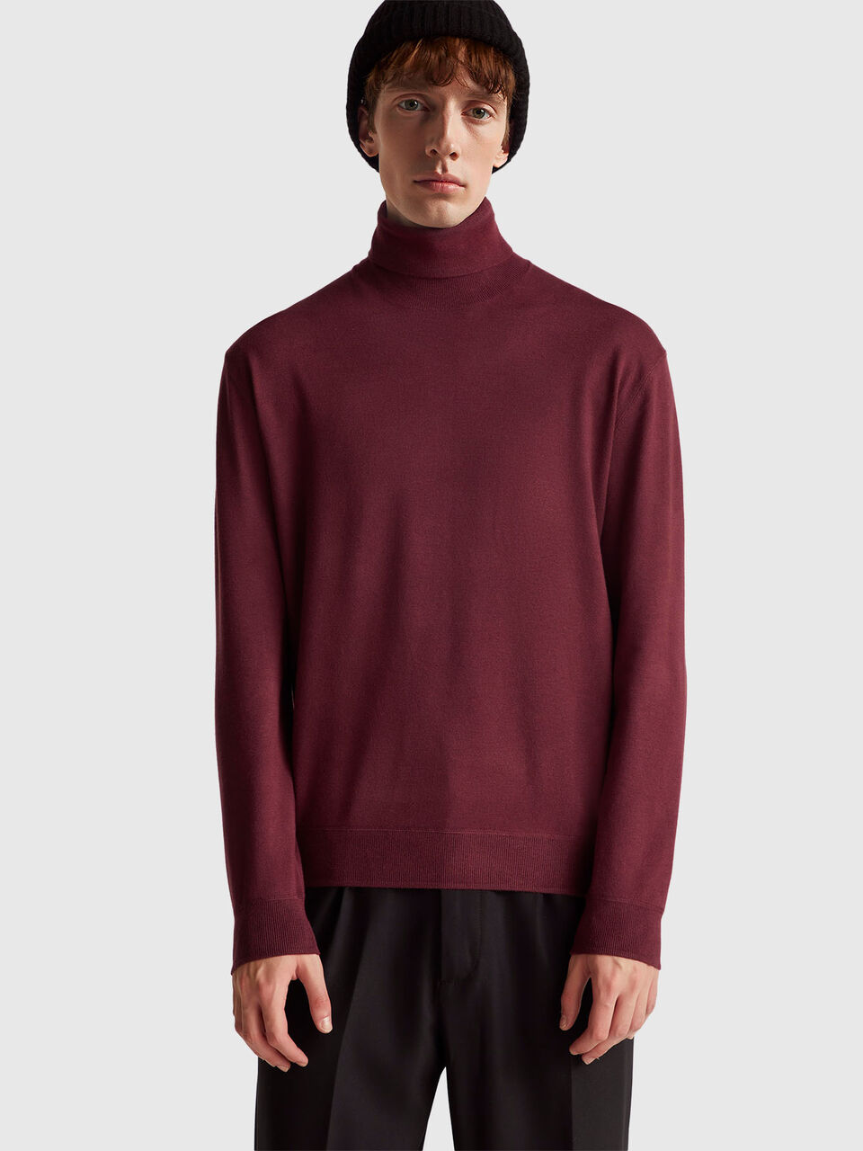TURTLE NECK SWEATER Men image number null