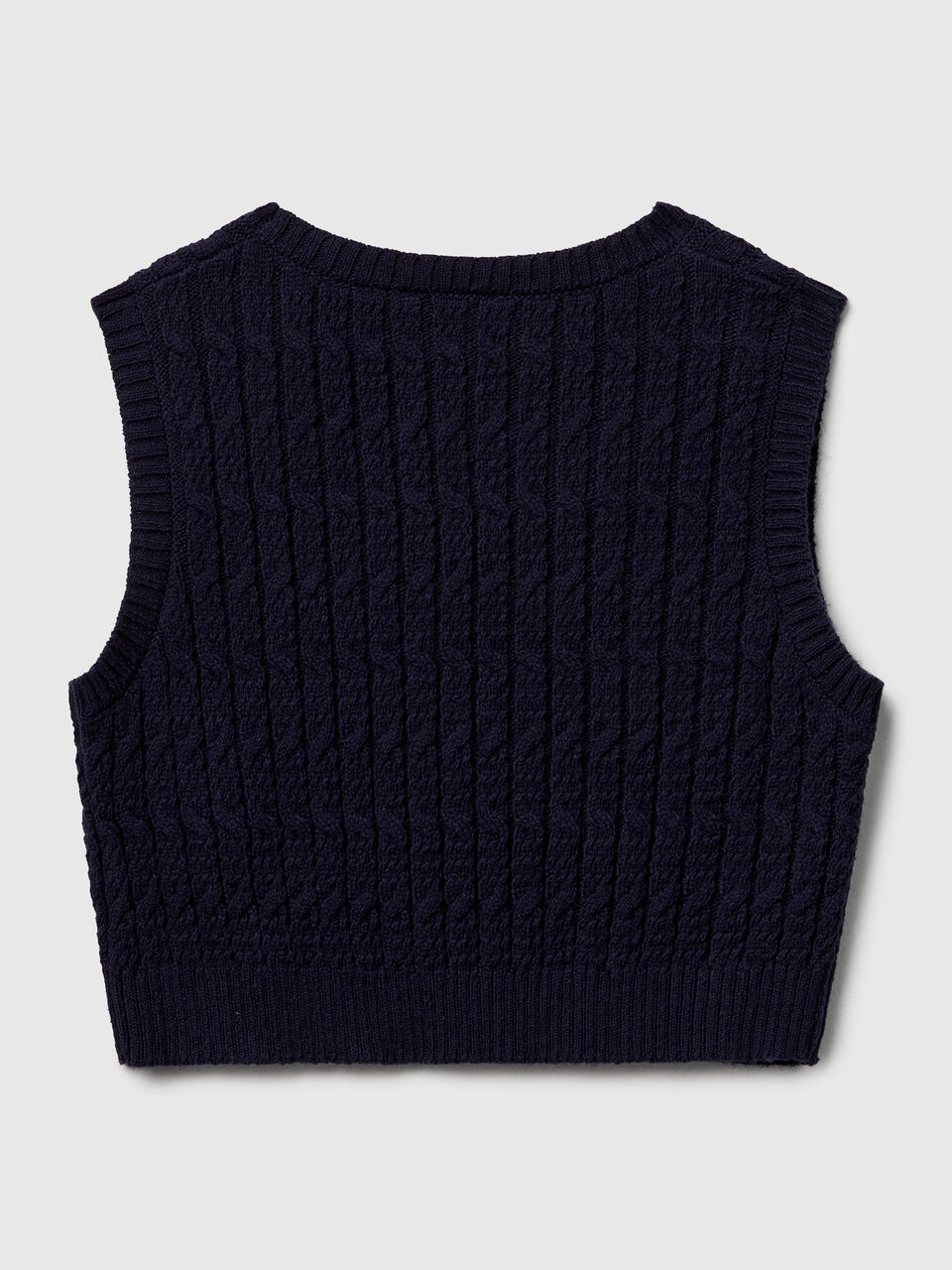 SLEEVELESS SWEATER Junior Girl image number 2