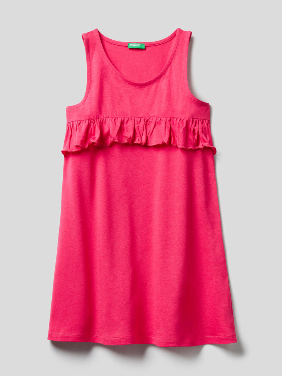 Beach cover-up dress with frill image number 1