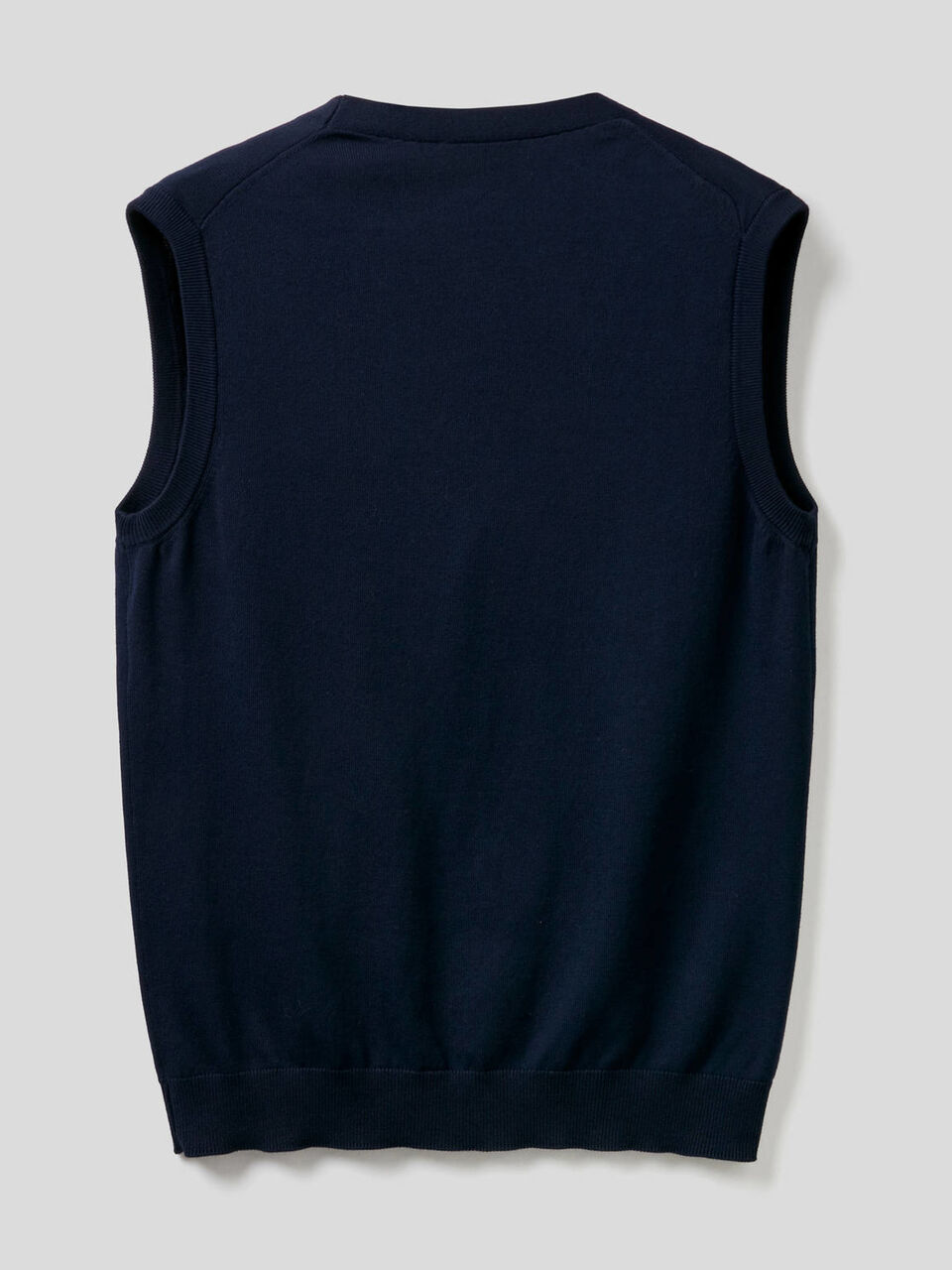 Pure cotton vest with buttons image number 2