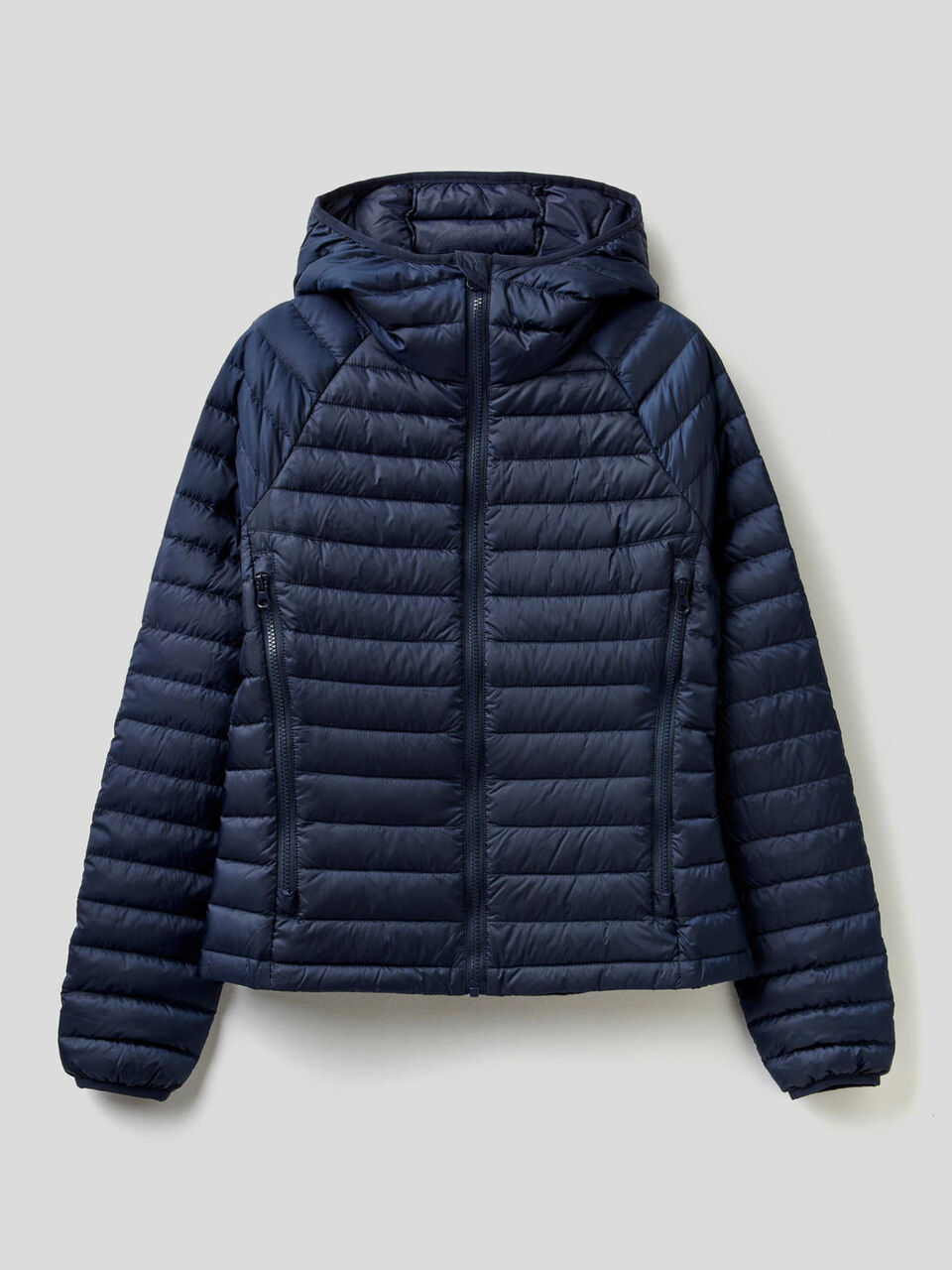 Puffer jacket with hood image number 1