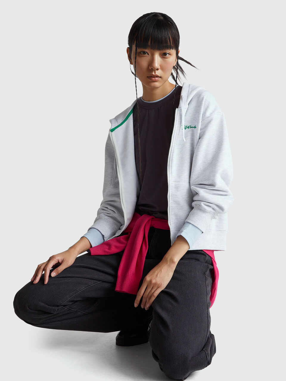 JACKET W/HOOD L/S Women image number null