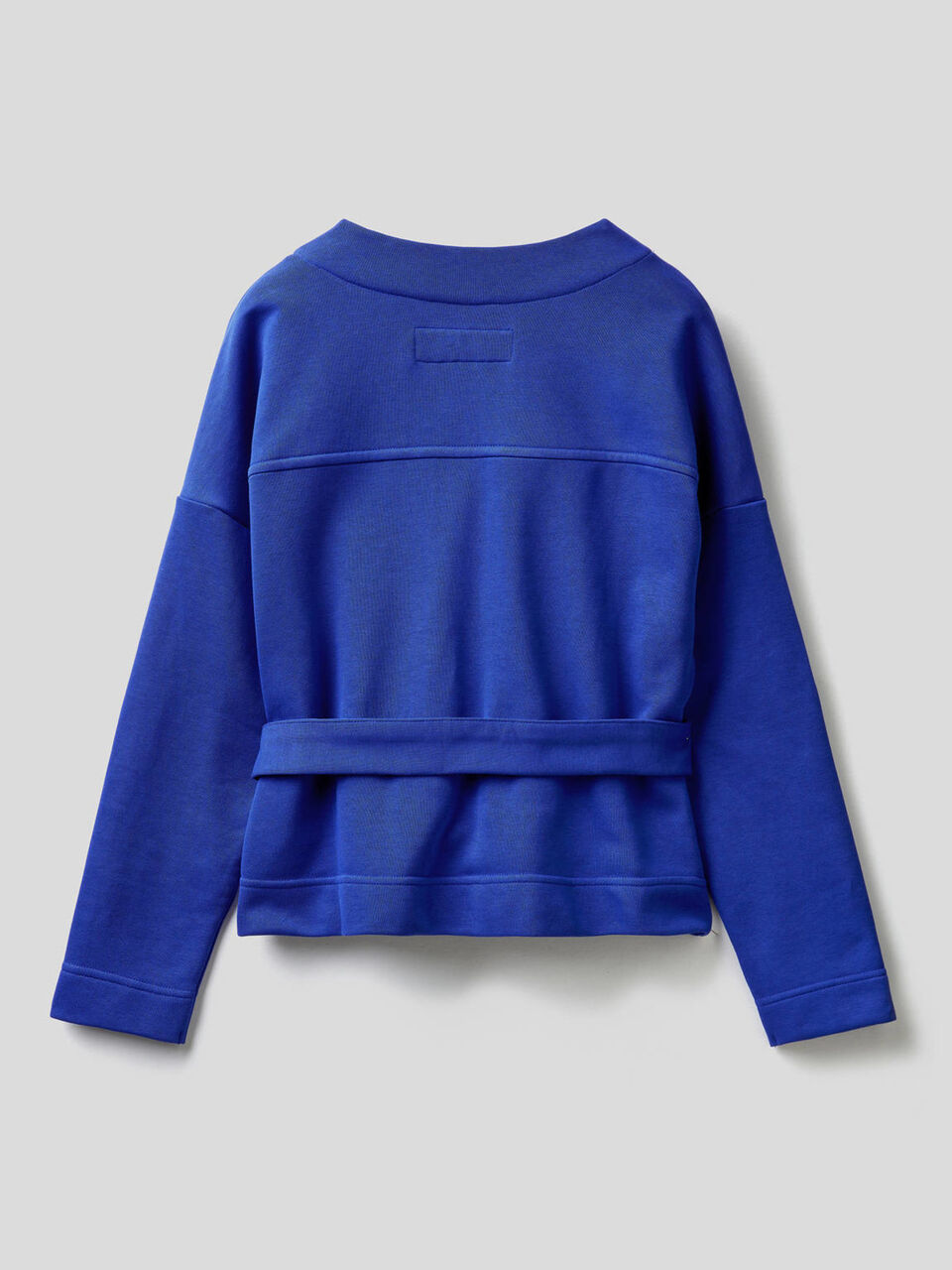 Kimono style sweat cardigan image number 2