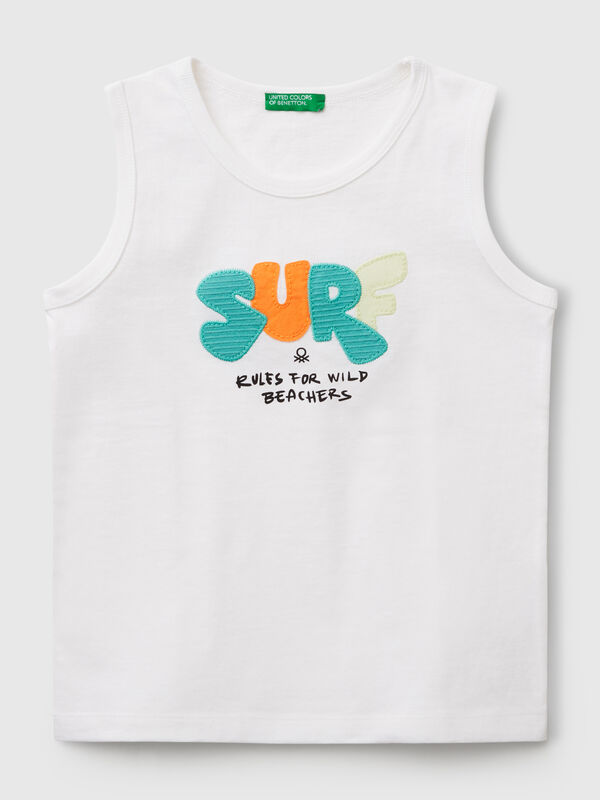 Printed tank top Junior Boy