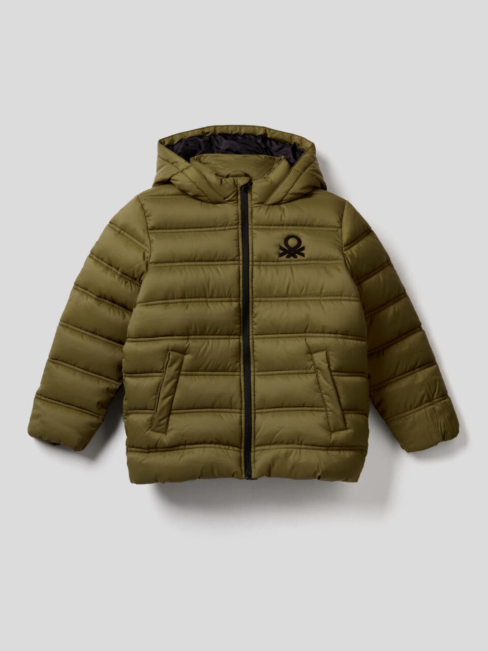 Padded jacket with hood image number 1
