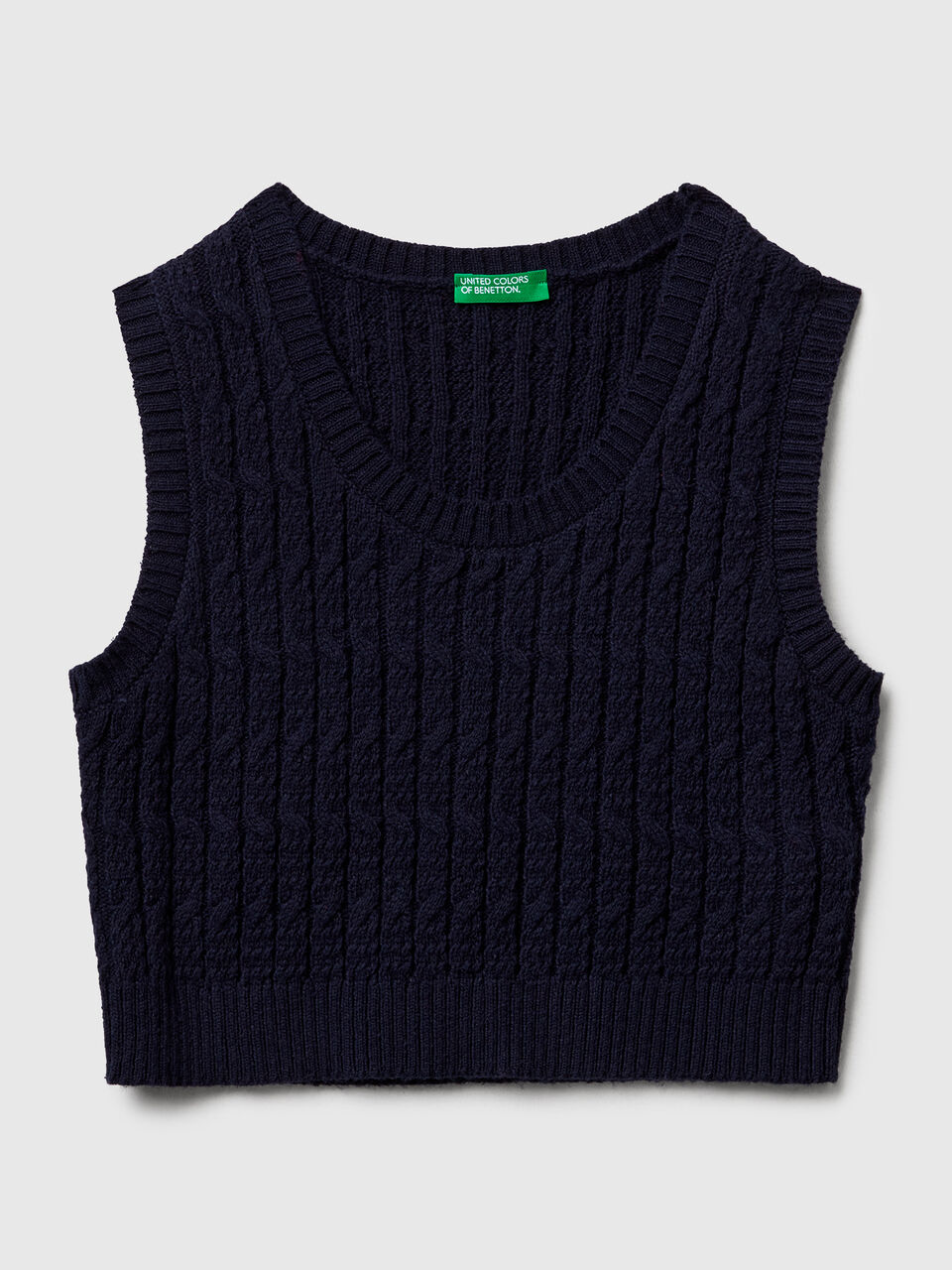 SLEEVELESS SWEATER Junior Girl image number 1