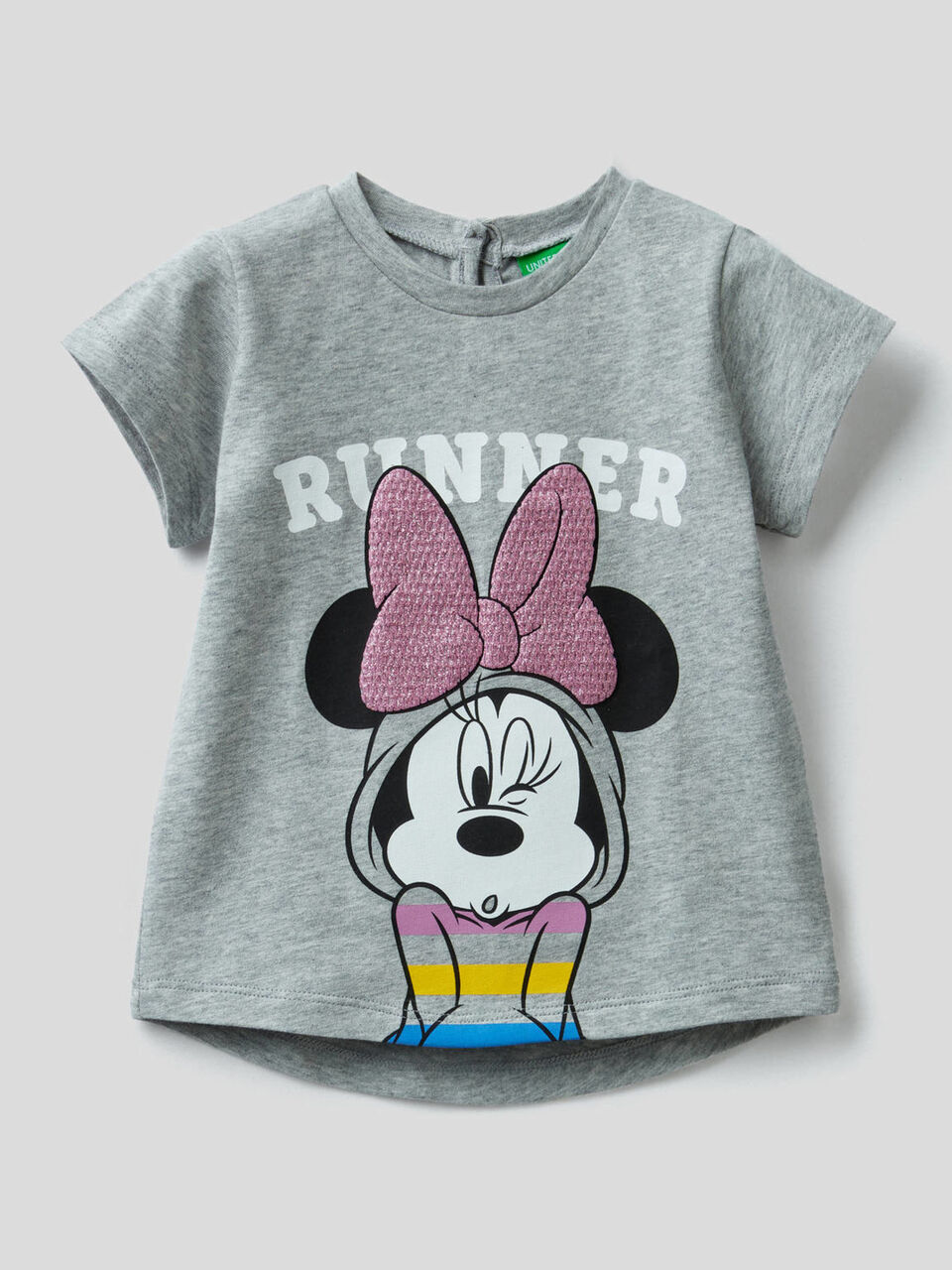 Cotton t-shirt with Minnie Mouse print image number 1