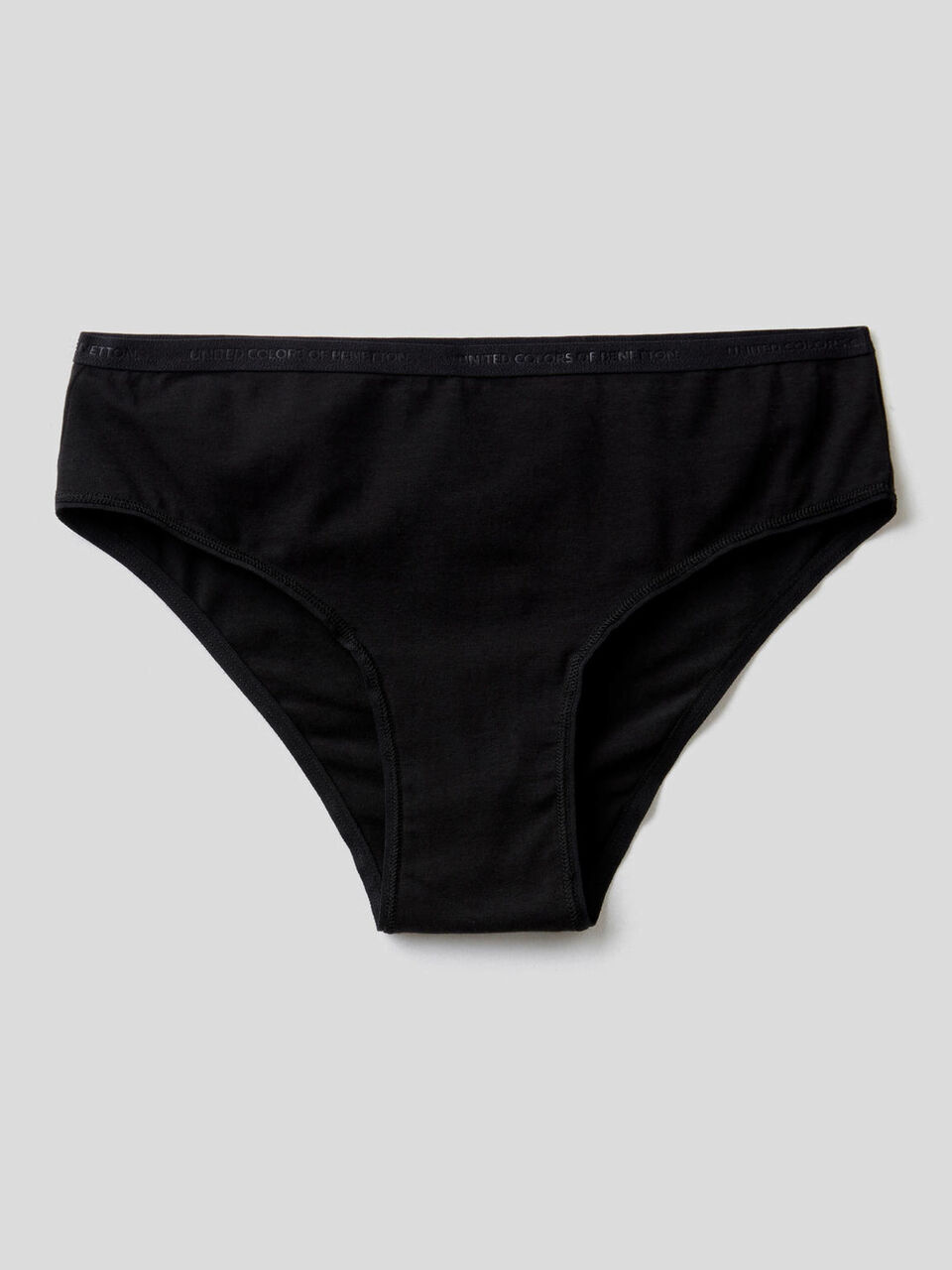 High-rise underwear in stretch organic cotton image number 1