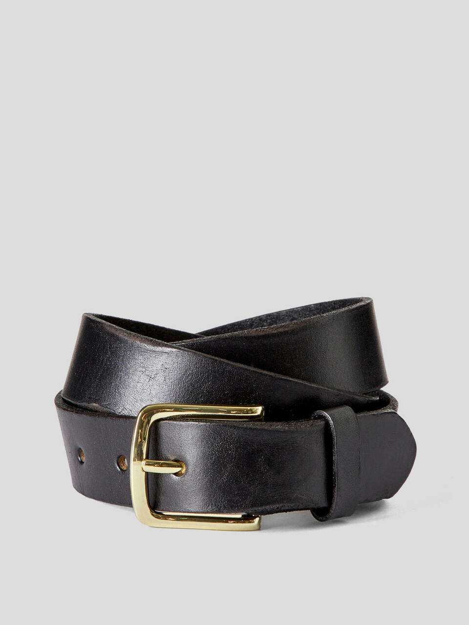 Genuine leather belt image number 1