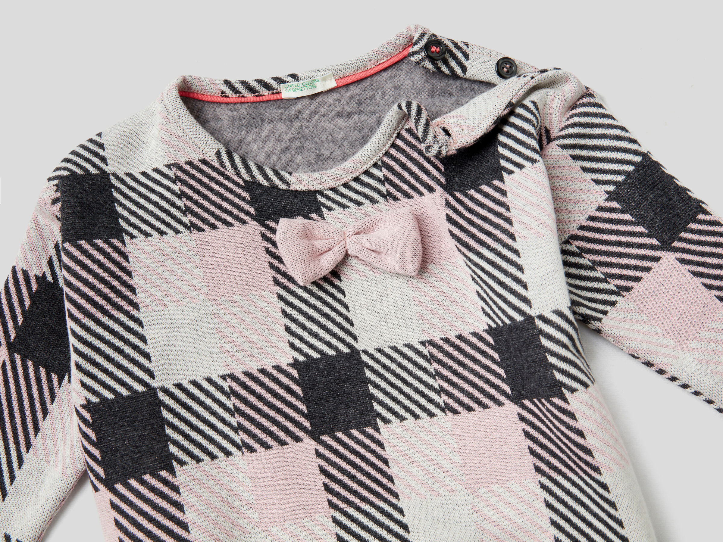 Jacquard floral sweatshirt image number 2
