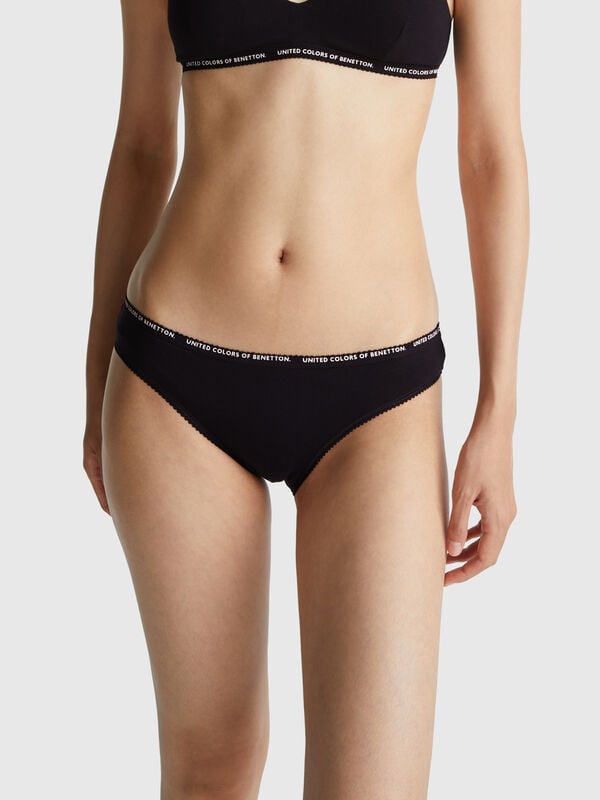 Stretch cotton underwear Women