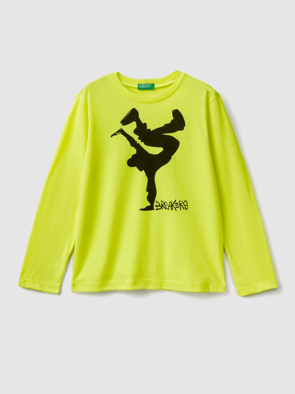 T-shirt with neon details image number 1