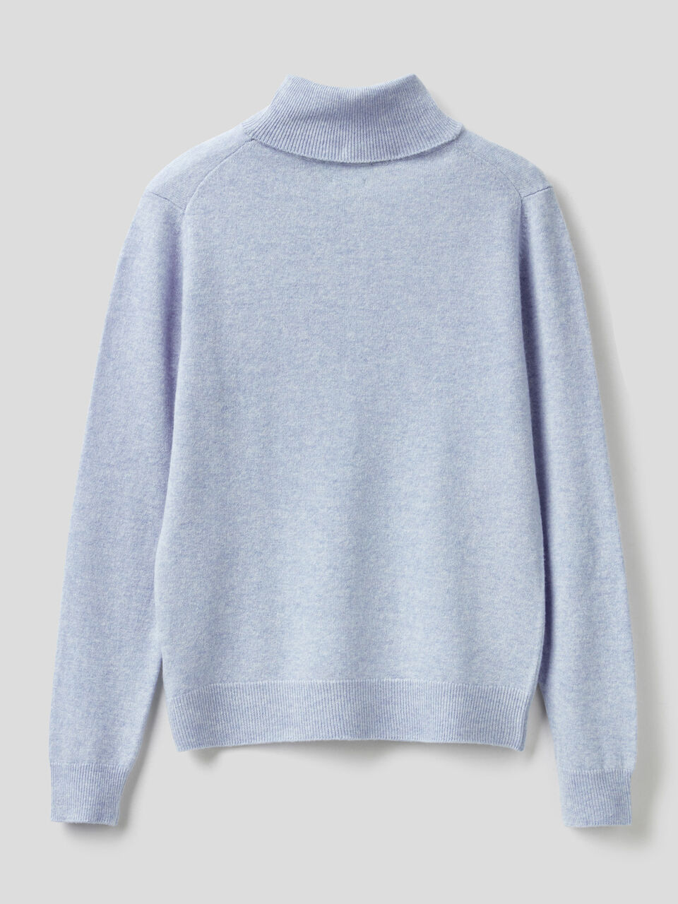 Turtleneck sweater in pure virgin wool image number 2