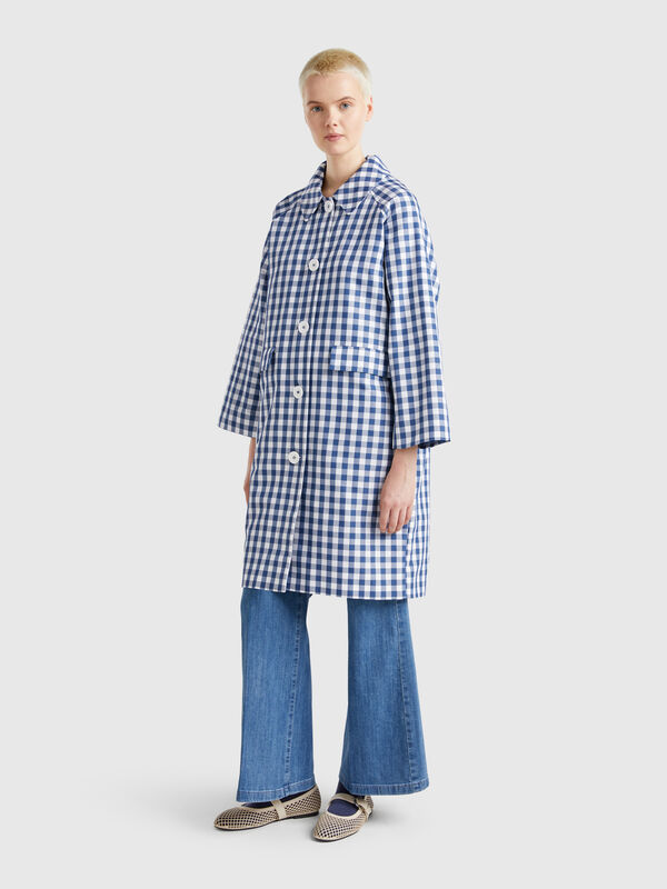Vichy trench coat Women