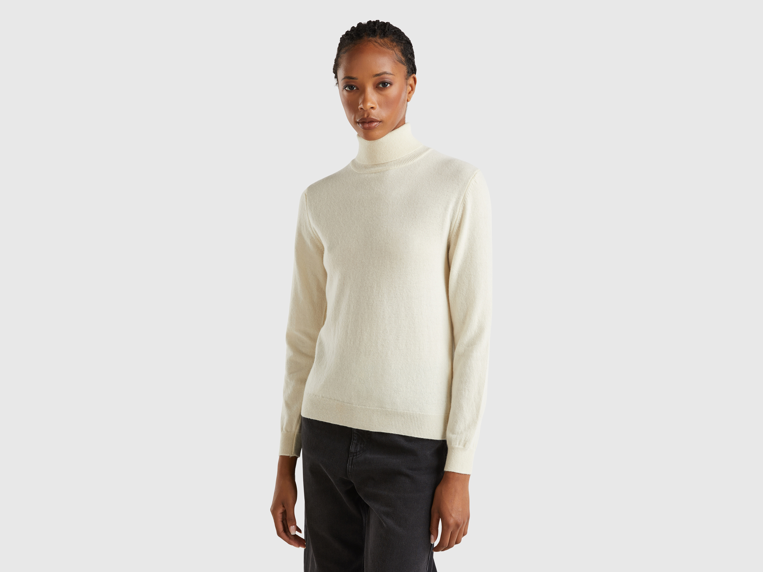 ヴェトモン VETEMENTS white paint destroyed knitted